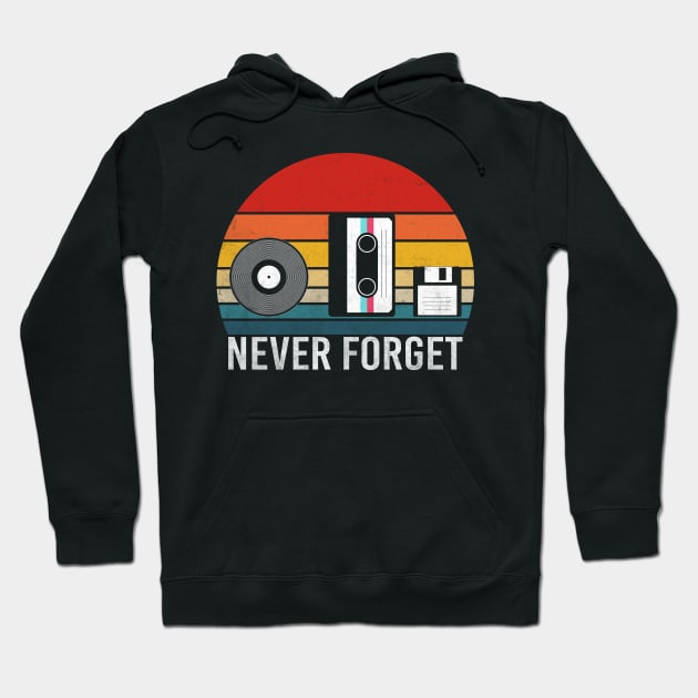 Never Forget Hoodie by LimeGreen